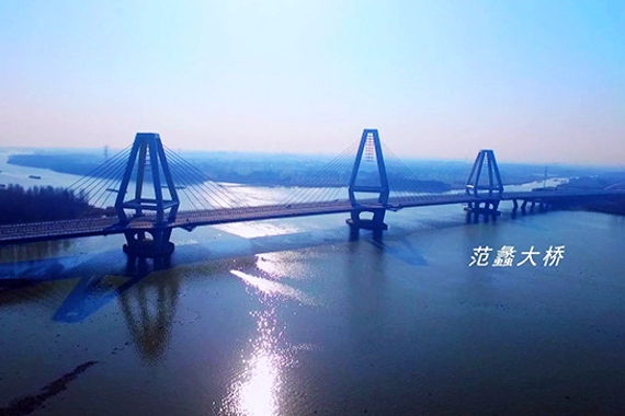 1328米范蠡多跨斜拉大桥检测项目