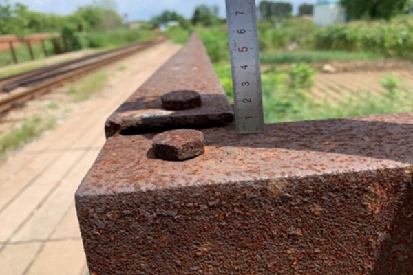 秦皇岛铁路桥梁护栏质量评价检测案例