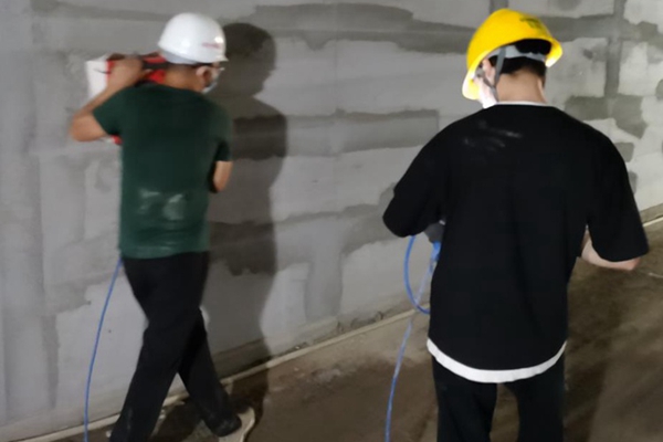 巫山隧道衬砌背后空洞检测案例