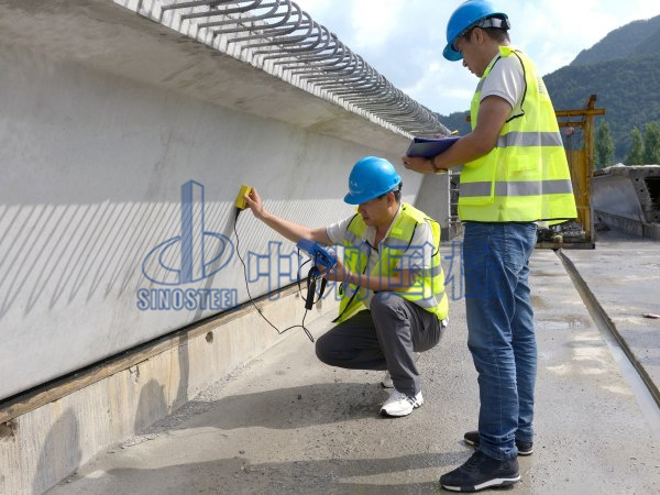 公路工程检测现场